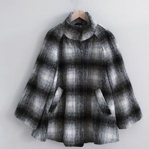 Forever 21 Plaid Swing Coat